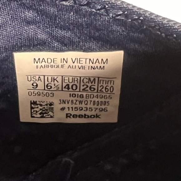 REEBOK Women's Cardio Motion Running Shoes Navy Blue/Cloud Size 9M - Picture 6 of 7